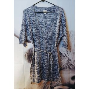 Converse v-neck tie waist dress